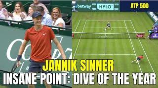 Jannik Sinner Dive of the Year | Insane Point (Halle 2024)