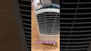 Havells Kace 95 GHRACAMB008 Desert Air Cooler with 95 Litres Capacity, White and Blue
