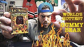 The World's HOTTEST Gummy Bear (9 Million Scoville) LiL' Nitro Challenge | L.A. BEAST