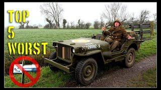 Top 5 WORST Willys jeep features!