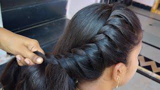 Simple daily using Hairstyle tutorial. New front bridal Hairstyle for girls. #nirmalahairstyles