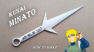 MAKING MINATO KUNAI FROM PAPER - ( How To Make a Paper Kunai )