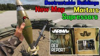 ARMA REFORGER NEW UPDATE NEWS | MORTARS, DESTRUCTABLE BUILDINGS, SUPPRESSORS (DEV REPORT 22)