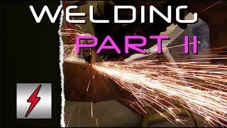 Land Rover Chassis Welding - Grinders at the ready!