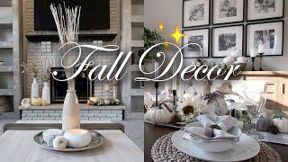 Decorating My House for FALL! + Quick DIY Ideas | HOUSE WERK