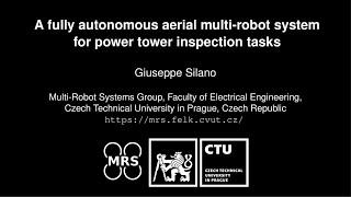 A fully autonomous aerial multi-robot system for power tower inspection tasks