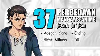 37 PERBEDAAN MANGA VS ANIME ATTACK ON TITAN