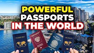 Top 20 Most Powerful Passport in The World 2024
