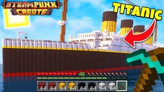 I Built a MOVING SHIP with CREATE MOD in Modded Minecraft