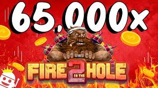  FIRE IN THE HOLE 2 (NOLIMIT CITY) $2 BET MAX WIN!