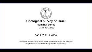 Mediterranean environmental rearrangements through the Miocene