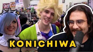 HasanAbi REACTS to Noob Dude Simping at ANIME EXPO | SuperMega