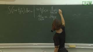 Indefinite integrals. Reduction to the table of integrals