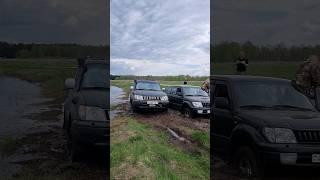 ТОЙОТА ПРАДО 3.4 бензин против TOYOTA PRADO 95 3.0 дизель  #offroad #parketosy #toyota