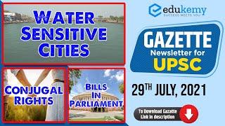 29th July News | Edukemy's Gazette- Daily Newsletter for UPSC CSE