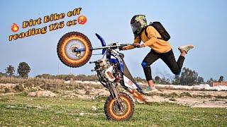 Dirt Bike off roading 125 cc //skateaction //#dirtbike #vlogs #bikestunt