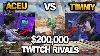 THEY PLAYED A GUN GAME IN THE $200,000 TWITCH RIVALS TOURNAMENT iTzTimmy vs ACEU