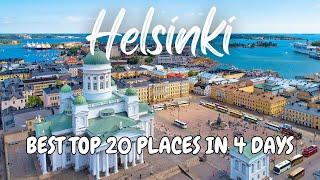 Discover Helsinki, Finland  charm: Ultimate 4-day travel guide | Top3Videos