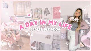 Behind the scenes as a small biz owner + a studio tourSMALL BIZ VLOG