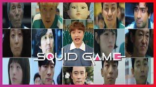 Every Squid Game Actors singing "I love you" With Musician Park