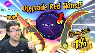 Just upgrades to red skins! -  SKIN CLUB PROMO CODE 2024