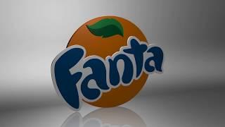 Fanta - 3D Logo Animation