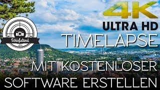 Ultra HD 4K Timelapse / Zeitraffer mit kostenloser Software erstellen (VirtualDub & x264vfw)