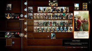 The Witcher 3: Gwent - High Score (Scoia'tael) / 378 points match - 360 points round