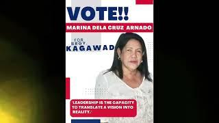 Marina Dela cruz Arnado  for brgy KAGAWAD