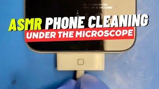 ASMR Phone Charging Port And AirPod Cleaning.