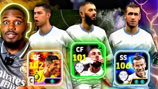 Prof BOF brings THE BBC TRIO BACK TO LIFE & It's UNSTOPPABLE| 107 Bale+101 Benzema+102 Ronaldo