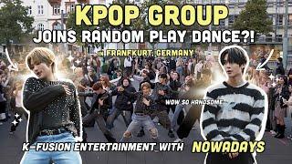 [4K in Public] K-Pop group NOWADAYS joining K-Pop Random Play Dance in Frankfurt?? | K-Fusion Ent.