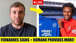 Rangers SIGN Fernades + Romano Provides More Rangers Transfer News!