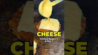 CHEESE BURST  Burgers  in Chennai ‼️| Tik Talk Cafe | #shorts #peppafoodie