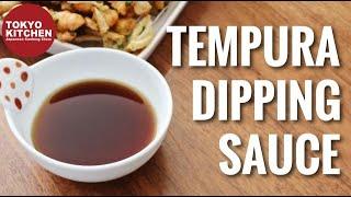 How to make Tempura Dipping Sauce.