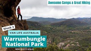 Camping and Hiking in Warrumbungle National Park - Van Life Australia