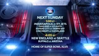 NFL on CBS Promo - Upcoming Games