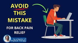 Sitting Right for Back Pain Relief, Ergonomic Tips