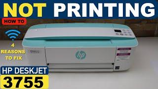 HP DeskJet 3755 Not Printing, Fix 4 Common Reasons, Resume Printing.