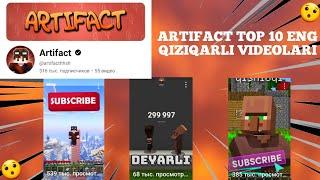 ARTIFACT TOP 10 ENG QIZIQARLI VIDEOLARI MINECRAFT QIZIQARLI VIDEO @artifacthhsh