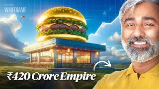 How Burger Singh Became a ₹420 Crore Food Empire | GrowthX Wireframe