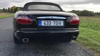 Jaguar XK8 with Adamesh Sports Exhaust Pipes