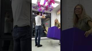 Помоги собрать коробочку #воздушныешары #аэродизайн #обучение #коробкасюрприз #коробкасшарами