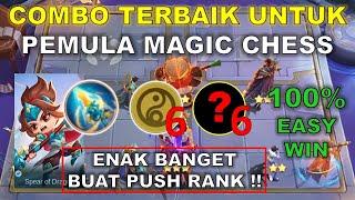 COMBO TERBAIK UNTUK PEMULA MAGIC CHESS !! ENAK BANGET BUAT PUSH RANK COMBO MAGIC CHESS TERKUAT 2024