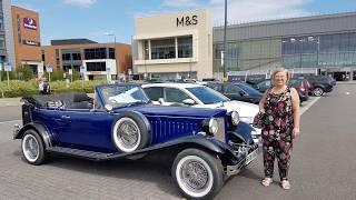 Shopping in Style -  V8  Beauford to M&S Longbridge.