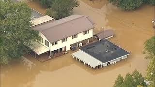 Flooding from Helene isolates communities in North Carolina