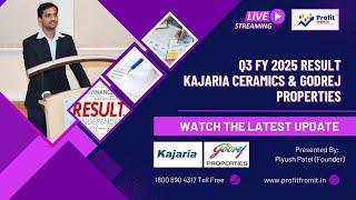 Q2 FY25 Results Analysis: Kajaria Ceramics & Godrej Properties #godrejproperties #kajariaceramics