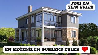 2023 Eşsiz Tasarımlı Dubleks Ev Modelleri | Dubleks Ev Projeleri