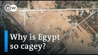 What is Egypt building on its border with Gaza? | DW News