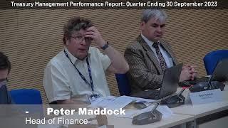 Audit and Corporate Governance Committee, Thursday 12 October 2023